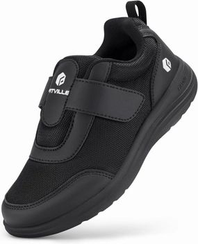 FitVille Diabetic Shoes for Women Wide Width, Fully Adjustable Straps Wide Toe Box Shoes Women Shoes for Edema and Swollen Feet