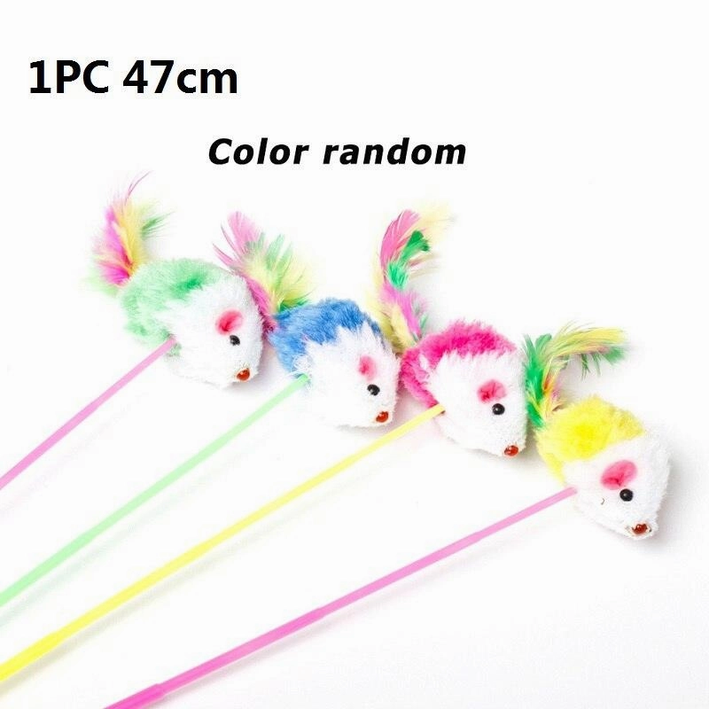 Flexible Cat Playing Rods Set