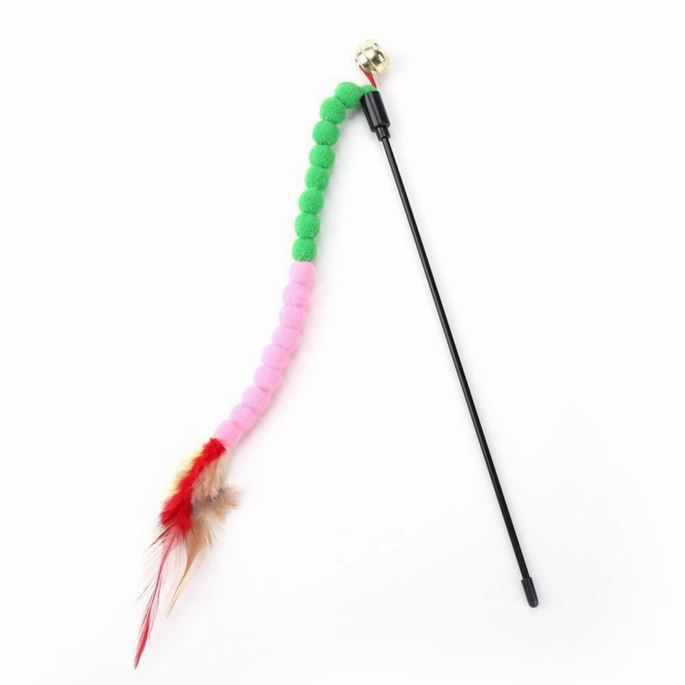 Flexible Cat Playing Rods Set