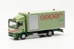 FloZ for Herpa for Man for TGL for E6c Box Truck 1:87 Truck Pre-Built Model