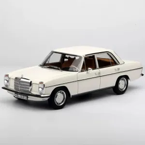 FloZ for NOREV for Mercedes for Benz 200 for W115 1968 Vintage car White 1:18 Car Pre-Built Model