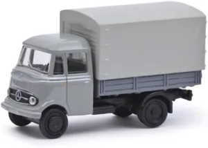 FloZ for Schuco for Mercedes for Benz for L319 Canopy Style Small Truck 1:87 Truck Pre-Built Model