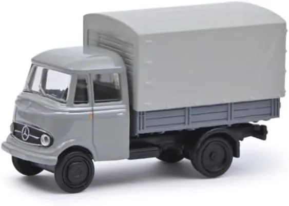 FloZ for Schuco for Mercedes for Benz for L319 Canopy Style Small Truck 1:87 Truck Pre-Built Model