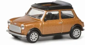 FloZ for Schuco for Mini Cooper Brown Met Convertible Version 1/64 Truck Pre-Built Model