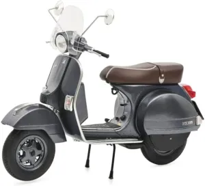FloZ for Schuco for Vespa for PX 125 Grigio met Motorcycle wasp 1:10 Truck Pre-Built Model