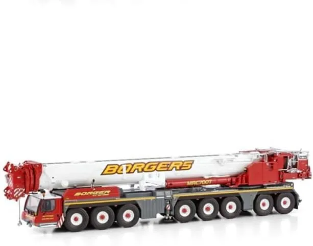FloZ for WSI for LIEBHERR for LTM 1650-8.1 Crane for Borger Cranes 1:50 Truck Pre-Built Model