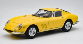 FloZ for CMC for Ferrari for 275 for GTB/C 1966 Classic Sports car Yellow 1:18 Car Pre-Built Model