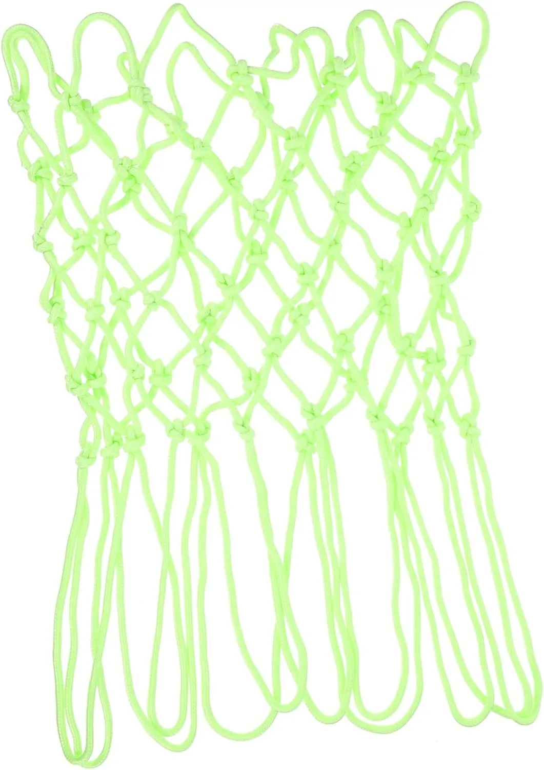 Fluorescent Basketball Net Heavy Duty Nylon for Outdoor Use Replacement Guard Net