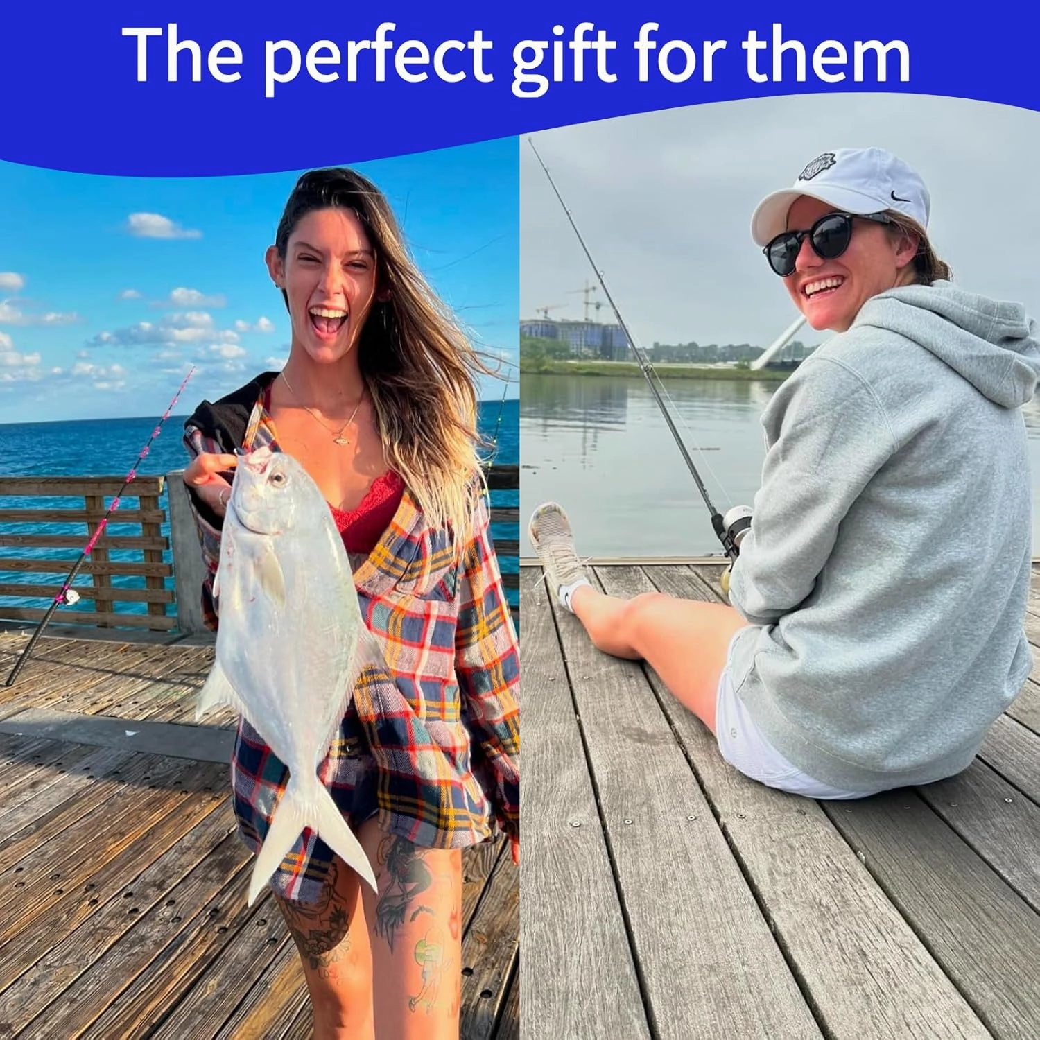 Foldable Drop and Pier Fishing Net, Portable Bridge Net,Crab Bait Shrimp Net with Bucket Soft Steel Hoop and 32FT Rope Storage Bag