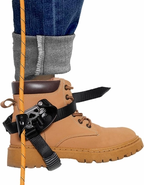 Foot Ascender Riser, The Foot Ascender for Mountaineering, Rock Climbing, Tree Climbing, Indoor and Outdoor Rock Climbing, Sturdy and Durable, Left Foot Ascender