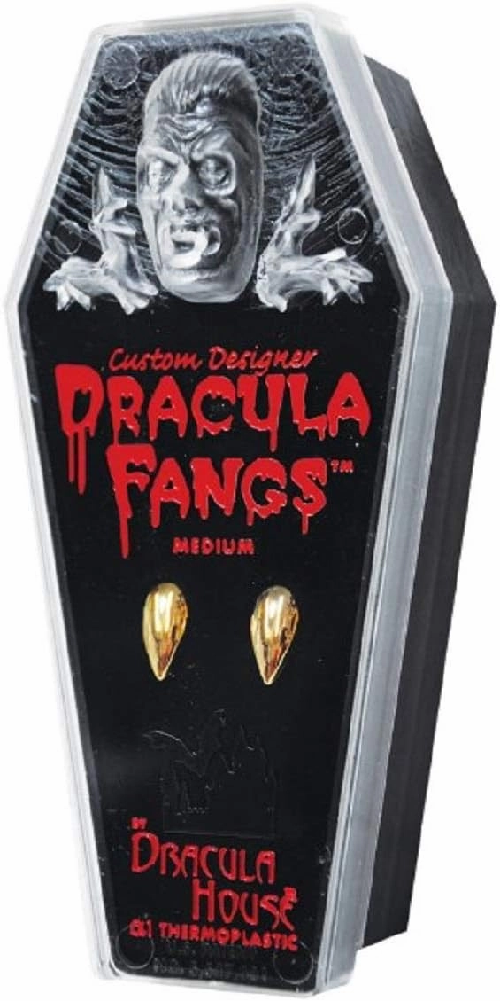 Foothills Creations Gold Dracula Fangs