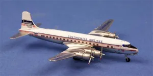 for AeroClassics for Continental Airlines for Douglas DC-6 N90961 1:400 Aircraft Pre-built Model