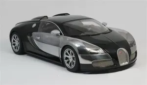 for AUTOART for Bugatti for Veyron Ledition Centenaire Racing Green Silver Plated 1:18 car Pre-Built Model
