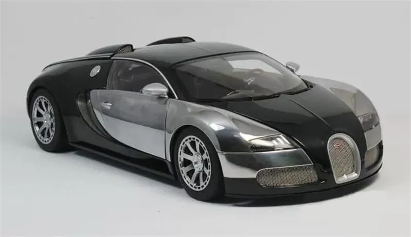 for AUTOART for Bugatti for Veyron Ledition Centenaire Racing Green Silver Plated 1:18 car Pre-Built Model