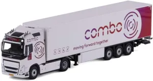 for Cavallino for Volvo for FH5 for Globetrotter for Combo Container Truck 1:50 Truck Pre-Built Model