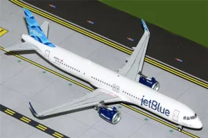 for GeminiJets for jetBlue for Airbus A321neo N4058J 1:200 Aircraft Pre-Built Model