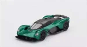 for Mini GT for Aston for Martin for Valkyrie for Aston for Martin Racing Green (LHD) 1:64 Car Pre-Built Model