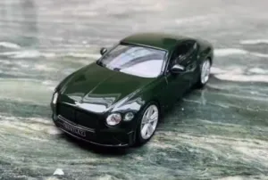 for Norev for Bentley for Continental for GT 2018 Dark Green 1:43 Truck Pre-Built Model