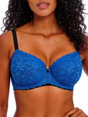 Freya Women's Offbeat Underwire Padded Half Cup Bra