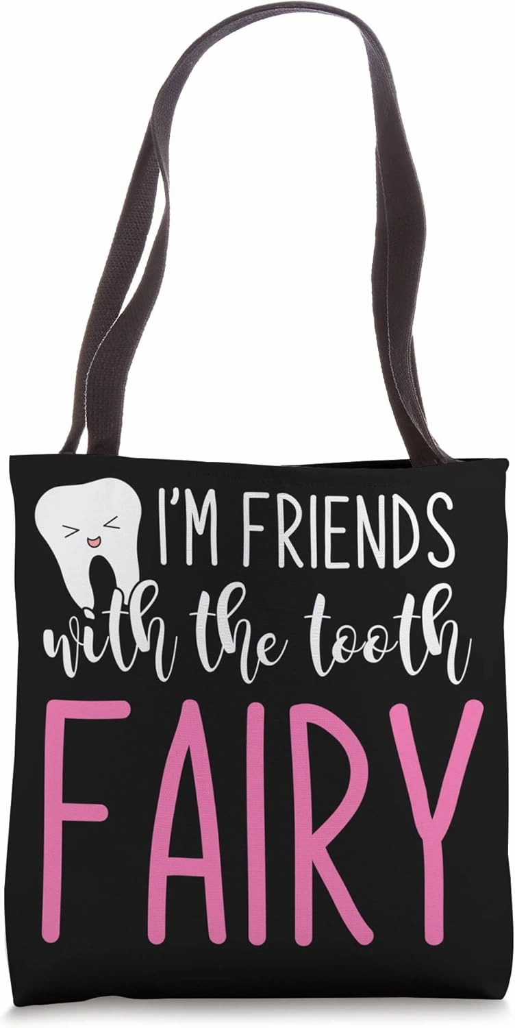 Funny Dentist RDH Tooth Fairy Dentistry Dental Assistant Tote Bag