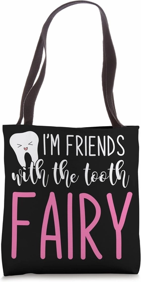 Funny Dentist RDH Tooth Fairy Dentistry Dental Assistant Tote Bag