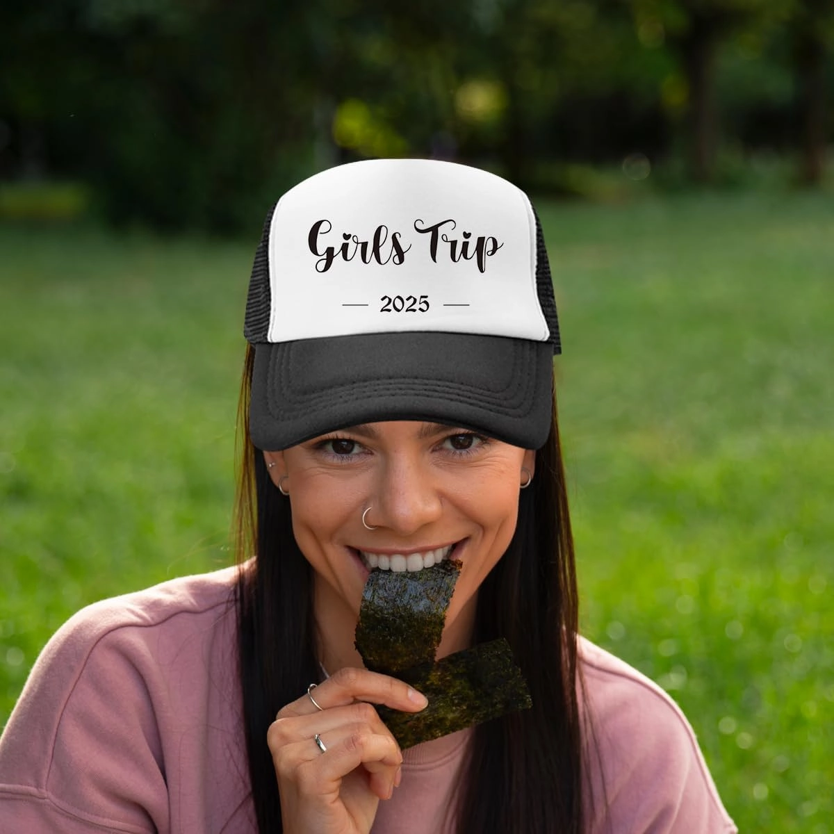Funny Trucker Hat Gag Baseball Cap for Women Men Hat Adjustable, Friends Gag Gifts Essential for Travel