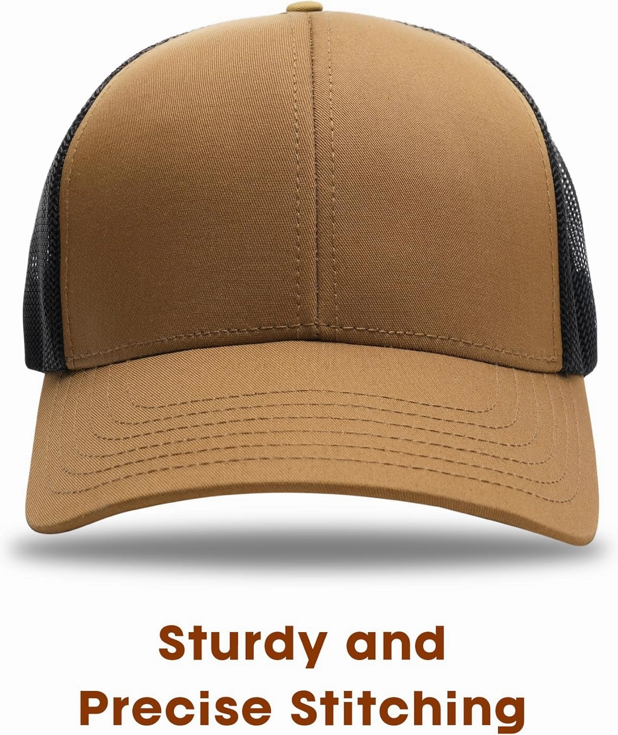 FURTALK Mens Trucker Hat Structured Mesh Baseball Cap Adjustable Classic Mens Hat