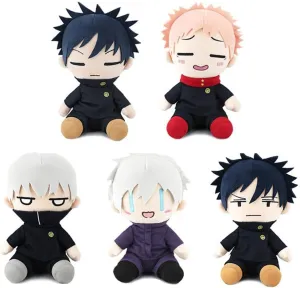 Fushiguro Megumi Soft Figure Anime JJK Cushions, Itadori Yuji Throw Pillow Home Sofa Decoration Collectible 23cm/9.05 inch
