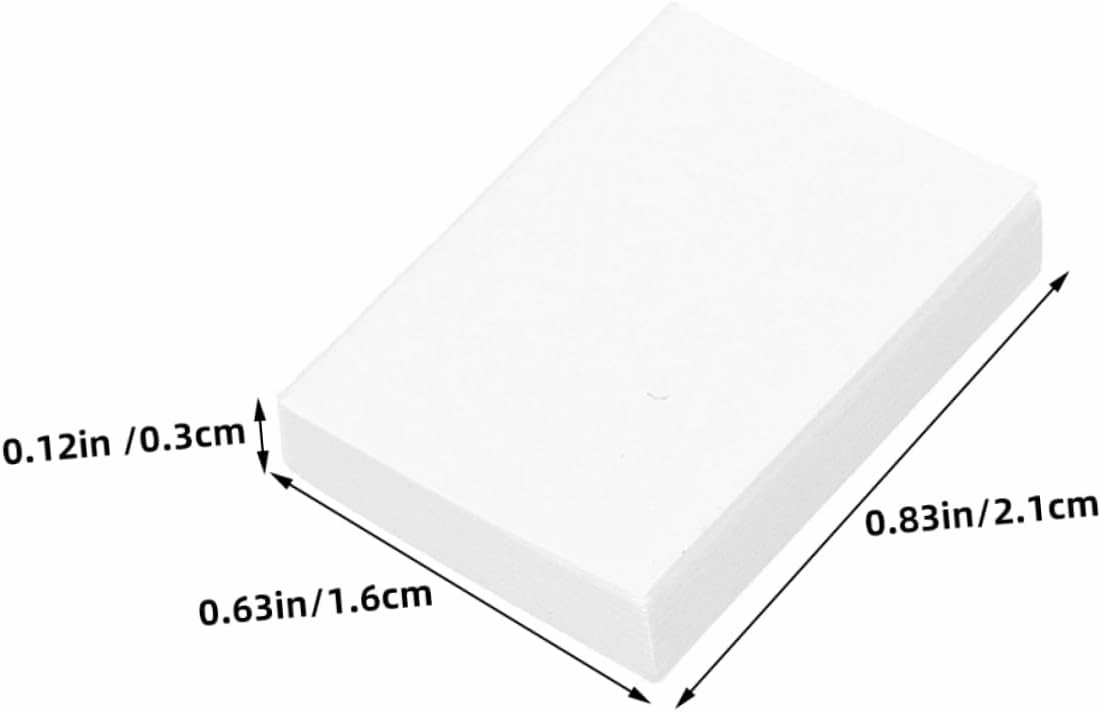 GALPADA 5sets 60pcs Miniature Dollhouse Blank Books for DIY Crafts Decorative Props for Study Scenes Dollhouse Layouts Safe and Lightweight Materials 60pcs*5