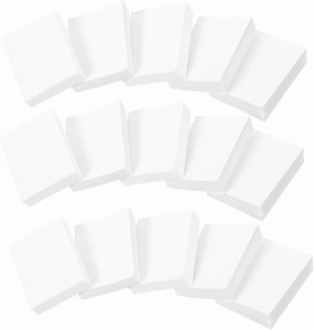 GALPADA 5sets 60pcs Miniature Dollhouse Blank Books for DIY Crafts Decorative Props for Study Scenes Dollhouse Layouts Safe and Lightweight Materials 60pcs*5
