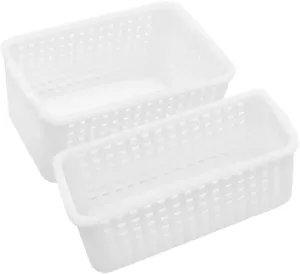 Garneck 5sets 2pcs Miniature Storage Baskets for Dollhouse Lightweight Decorative Baskets Dollhouse Accessories for Craft Projects and Imaginative Play 2pcs*5