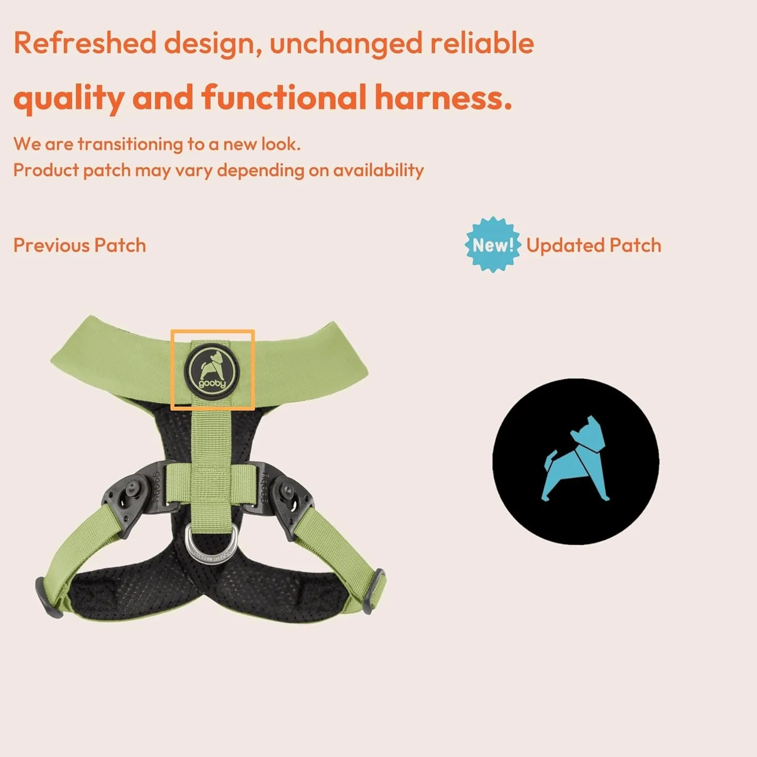 Gooby Comfort X Harness Dual Snap - Turquoise, Large - No Pull Small Dog Harness with Rotational Buckles and Patented Choke-Free X Frame - Dog Harness for Medium Dogs No Pull and Small Dogs
