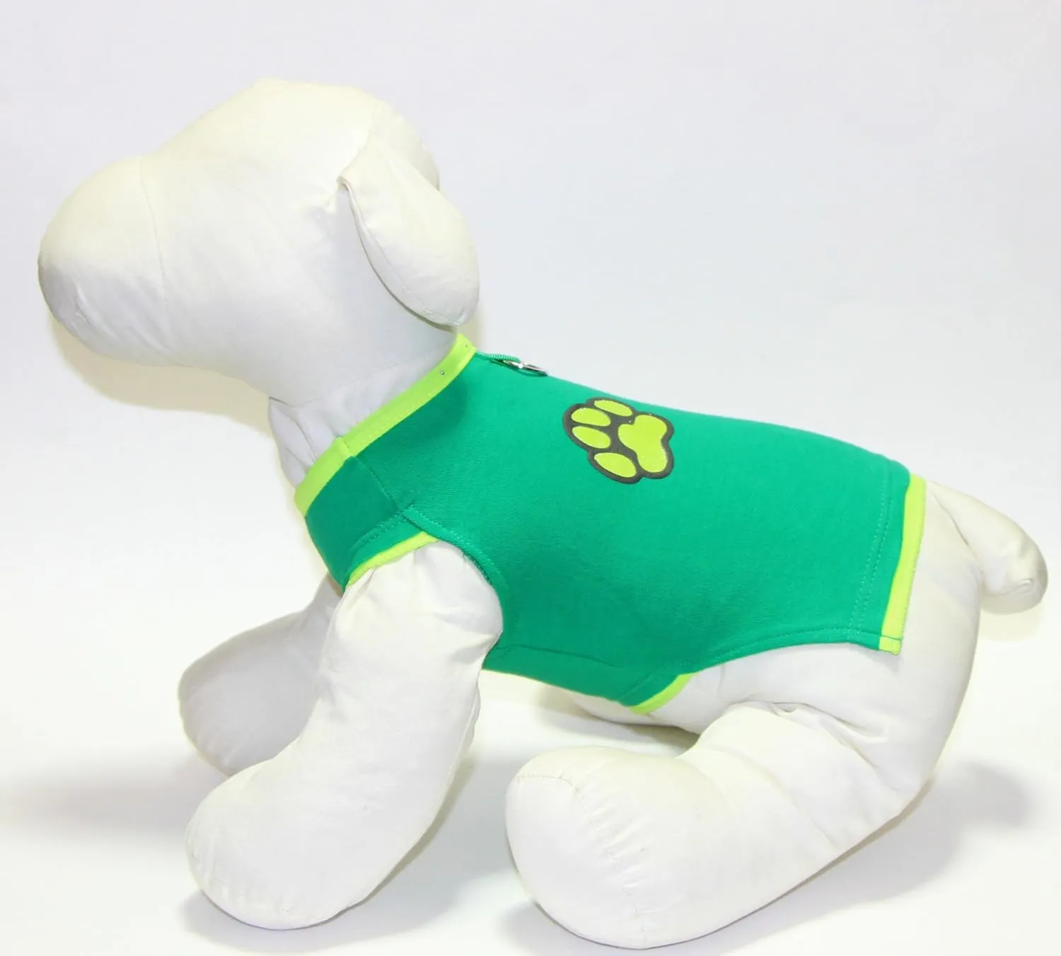 Gooby Muscle-T, X-Small, Green