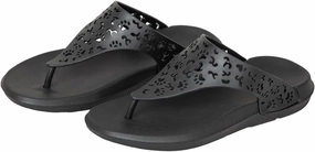 GreaterGood Cut Out Paw Print Flip Flops Lightweight EVA Slip On Animal Lover Summer Sandals Gifts for Women Mom Ladies