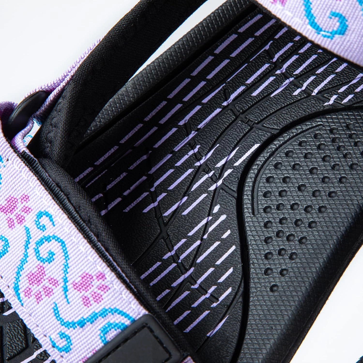 GreaterGood Walking Paws River Sandals Lightweight EVA Adjustable Water Shoes Textured Insole Animal Print Design for Women Ladies