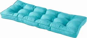 Greendale Home Fashions Outdoor 51 x 18-inch Sunbrella Bench Cushion, Canvas Aruba