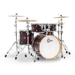 Gretsch CM1-E605-SDCB Catalina Maple 5-Piece Drum Shell Kit(20inch Bass), Satin Deep Cherry Burst
