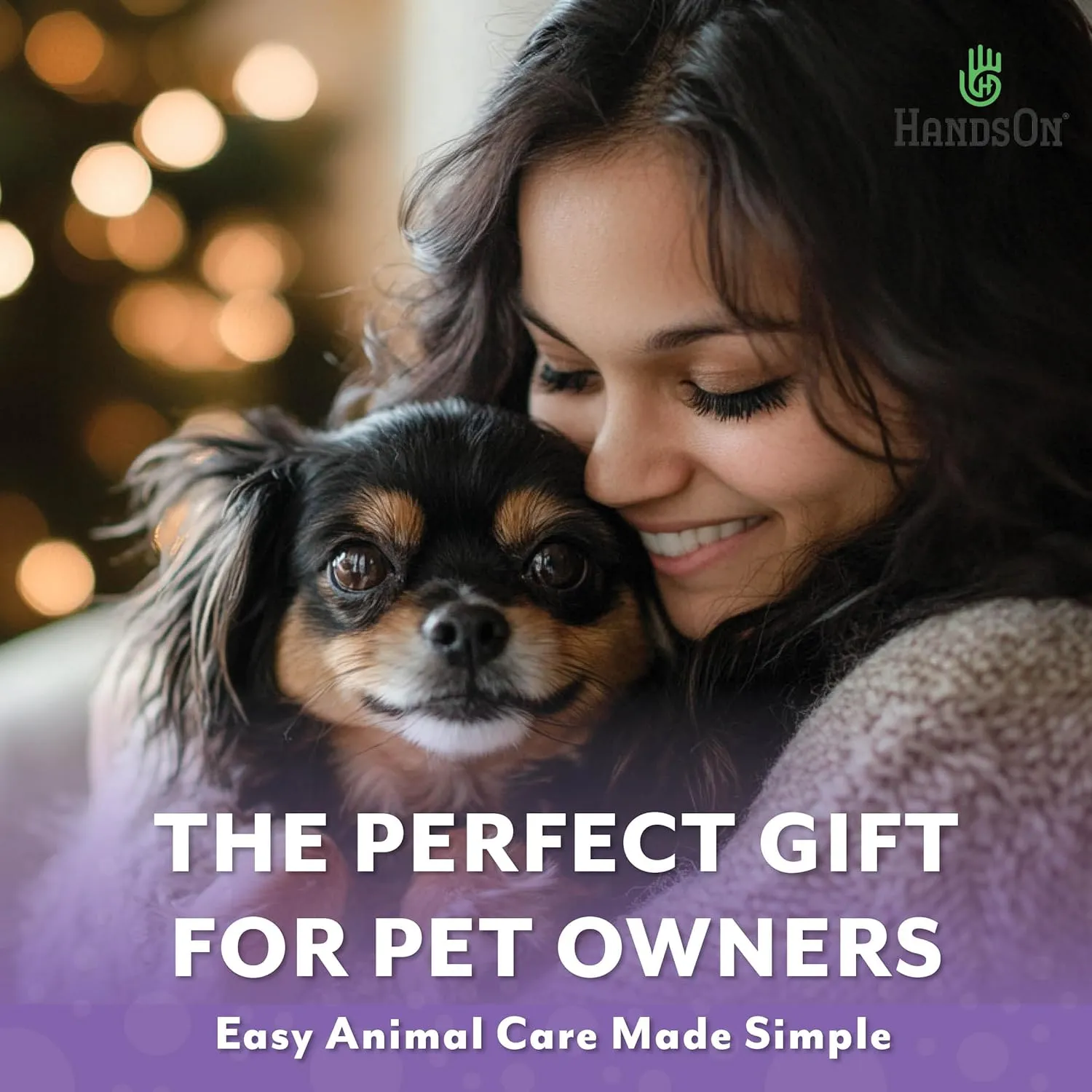 H HANDSON Pet Grooming Gloves - Patented #1 Ranked, Award Winning Shedding, Bathing, & Hair Remover Gloves - Gentle Brush for Cats, Dogs, and Horses