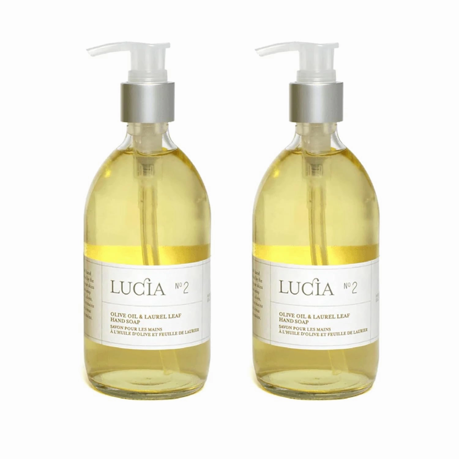 Hand Soap - Set of Two 10.1 fl. oz (300 ml) - Olive Oil & Laurel Leaf