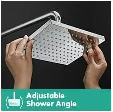 hansgrohe Vernis Blend Shower Set 1.75 GPM, 1-Spray Full Shower Trim Kit in Chrome, 04959000