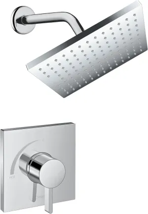 hansgrohe Vernis Blend Shower Set 1.75 GPM, 1-Spray Full Shower Trim Kit in Chrome, 04959000