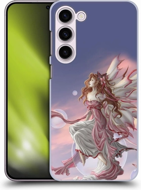 Head Case Designs Officially Licensed Nene Thomas Daybreak Pink Fairy Bubbles Hard Back Case Compatible with Samsung Galaxy S23  5G