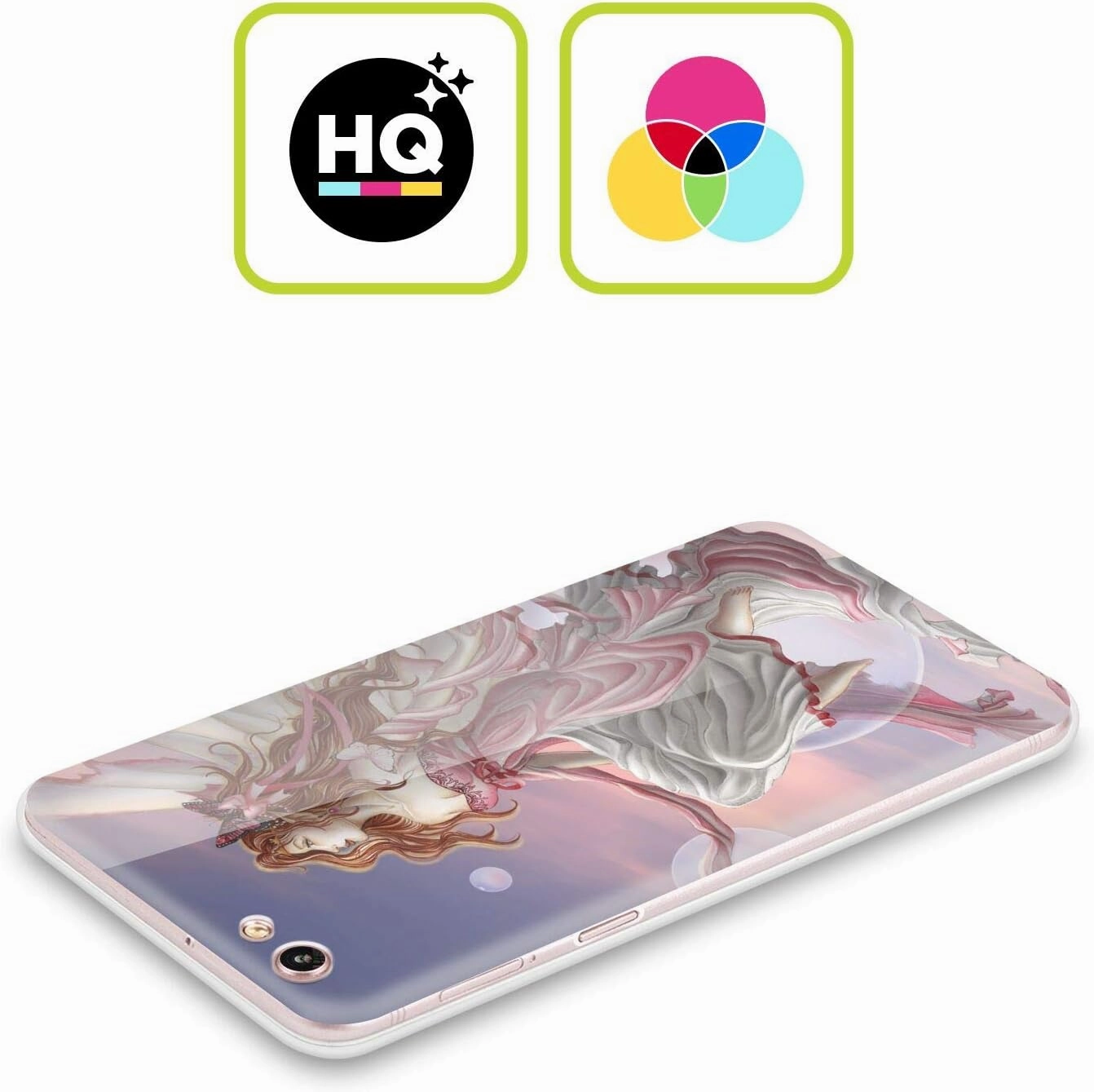 Head Case Designs Officially Licensed Nene Thomas Daybreak Pink Fairy Bubbles Soft Gel Case Compatible with OnePlus Ace 3V 5G
