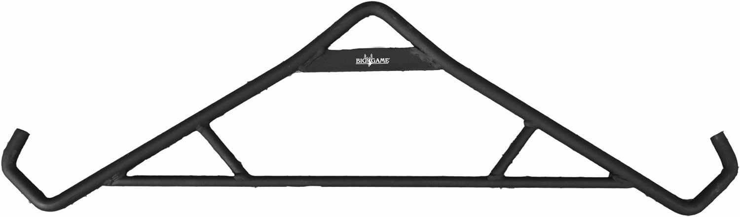 Heavy Weight Gambrel 25-Inch Wide 1/2-Inch Steel Bar with Hooks Supports Up to 1,200 lbs Durable Game Hanging & Processing Tool for Deer, Elk & Large Game