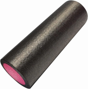 HEMOTON 1Pcs Yoga Massage Roller Solid Balance Fitness Tool for Women Black Durable High Elastic Roller for Muscle Relief Yoga Accessories and Fitness Training