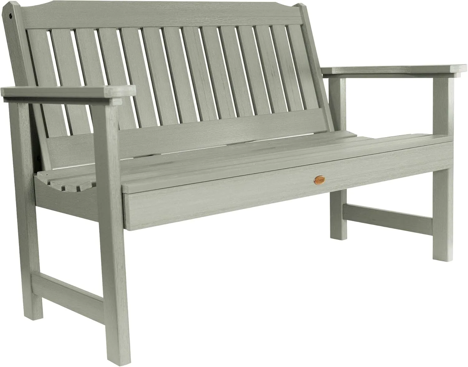 highwood Lehigh Garden Bench, 4 Feet, Eucalyptus