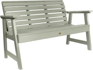 Highwood Weatherly Garden Bench, 4ft, Eucalyptus