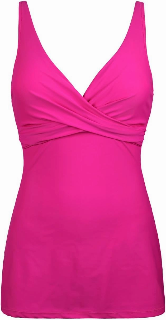 Hilor Women's Underwire One Piece Swimsuits Twist Front V-Neck Swimdress Flowy Tummy Control Skirted Bathing Suit Swim Dress