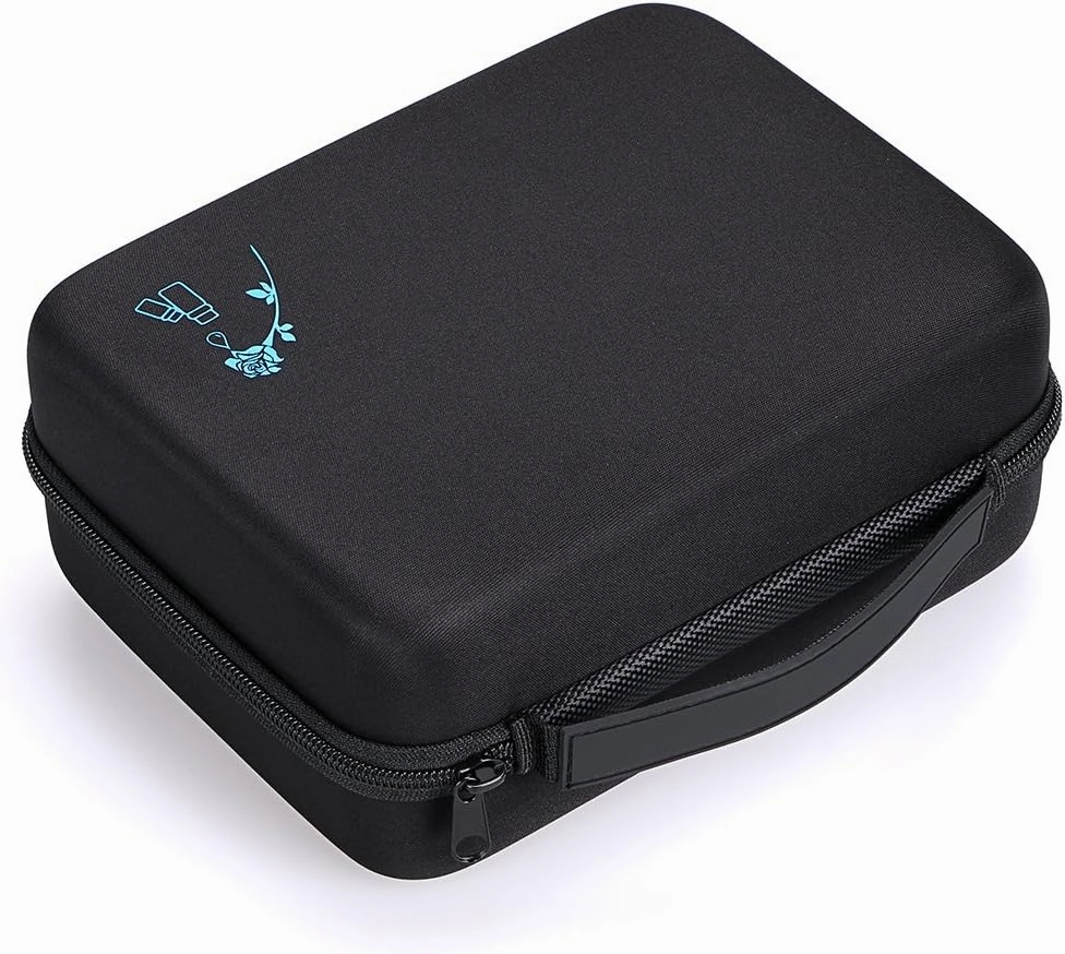 Hipiwe Hard Shell Essential Oil Carrying Case 30 Bottles EVA Essential Oils Storage Bag - Perfect for Essential Oils Bottle with Foam Insert (Black - New)