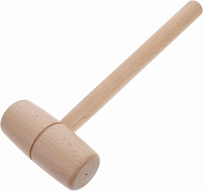Homoyoyo Diy Tools Beechwood Carving Hammer Mallet Hammer for Woodworking Small Mallet for Carving Supplies
